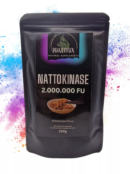 Super Sparpaket - Pulverfux Nattokinase - Pulver 4x 100g