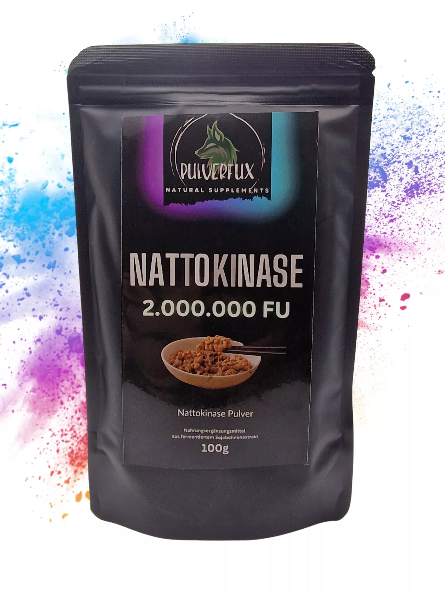 Sparpaket Pulverfux Nattokinase - Pulver 2x 100g