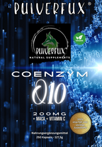 Pulverfux Coenzym Q10 (99% Ubichinon)+ Vitamin C + Maca 250 Kapseln
