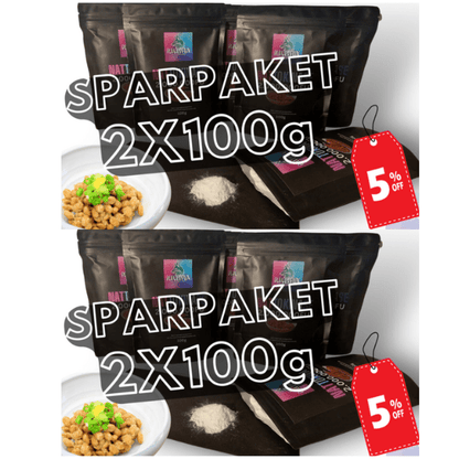 Sparpaket Pulverfux Nattokinase - Pulver 2x 100g