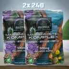 Pulverfux Sparpaket 2x Mariendistel Komplex mit Artischocke und Löwenzahn 2x 240 Kapseln