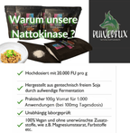 Sparpaket Pulverfux Nattokinase - Pulver 2x 100g - Pulverfux.de